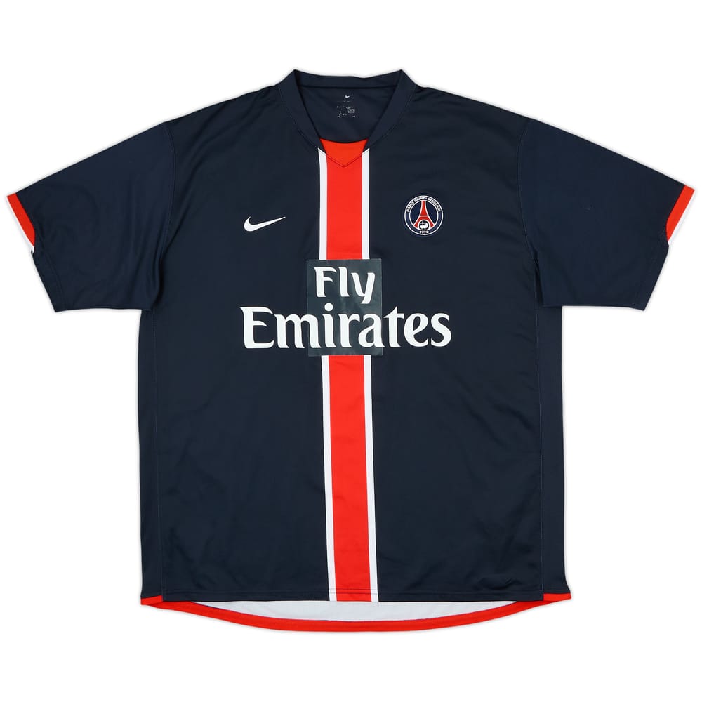 2006-07 Paris Saint-Germain Home Shirt - 7/10 - (XL)