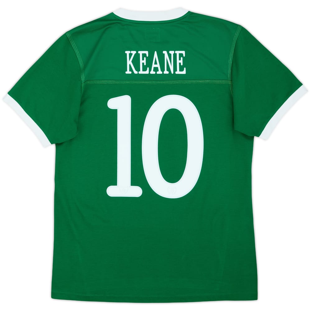 2010-11 Ireland Home Shirt Keane #10 - 7/10 - (M)