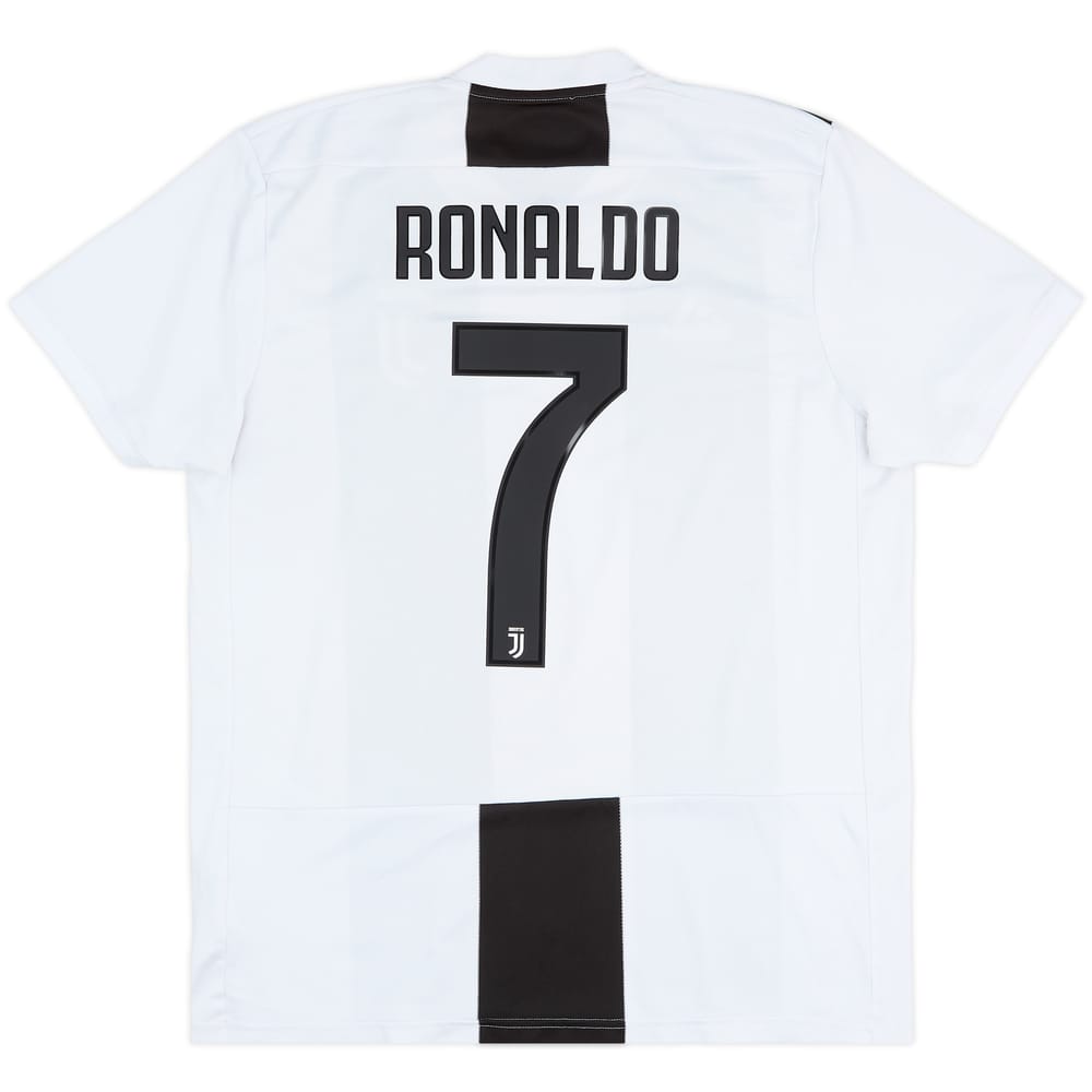 2018-19 Juventus Home Shirt Ronaldo #7 - 6/10 - (L)