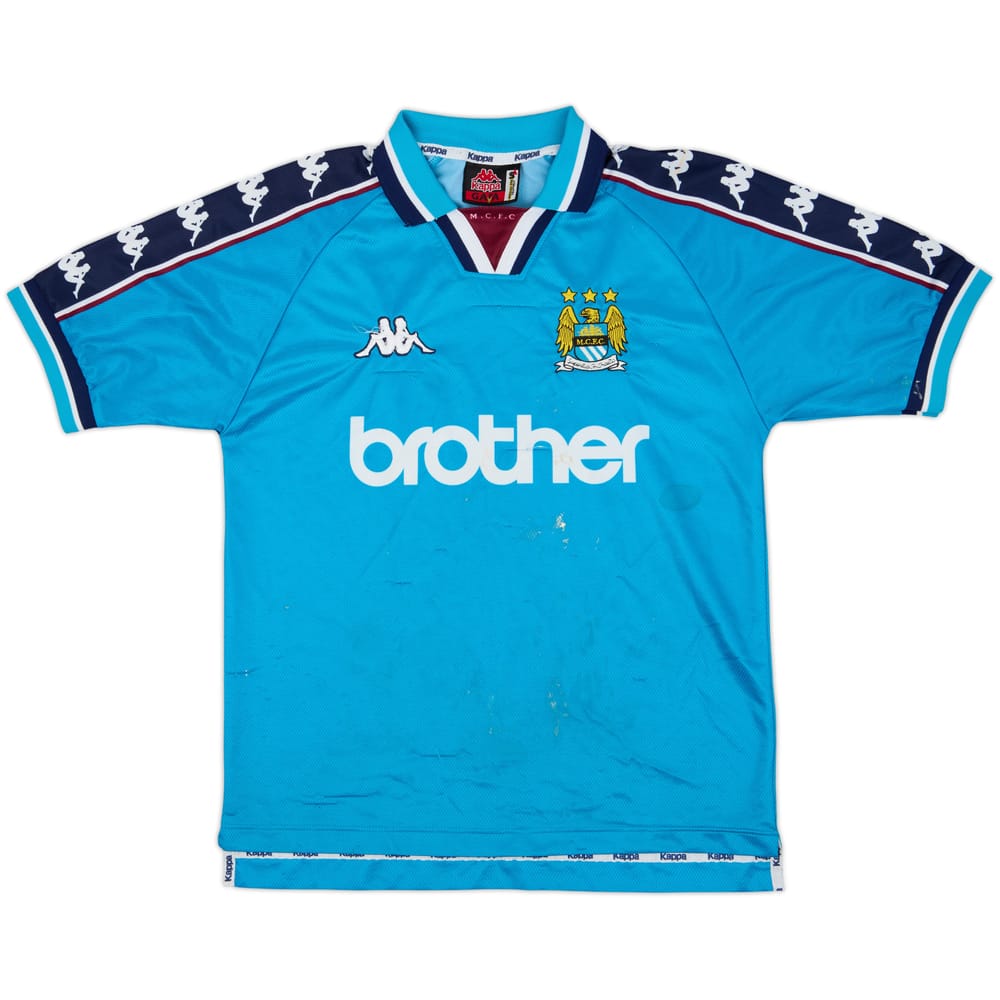 1997-99 Manchester City Home Shirt - 4/10 - (S)
