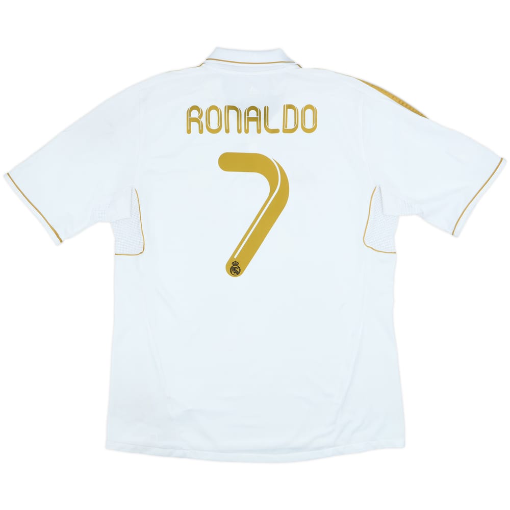 2011-12 Real Madrid Home Shirt Ronaldo #7 - 6/10 - (XL)