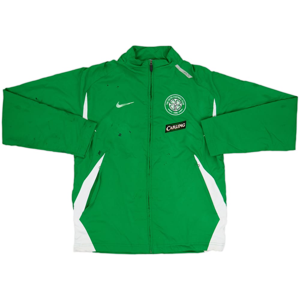 2007-08 Celtic Nike Track Jacket - 4/10 - (M)