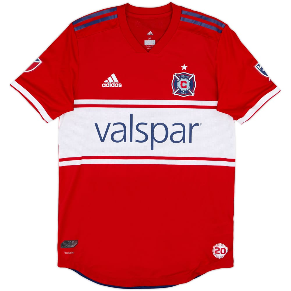 2018 Chicago Fire Authentic Home Shirt - 8/10 - (M)