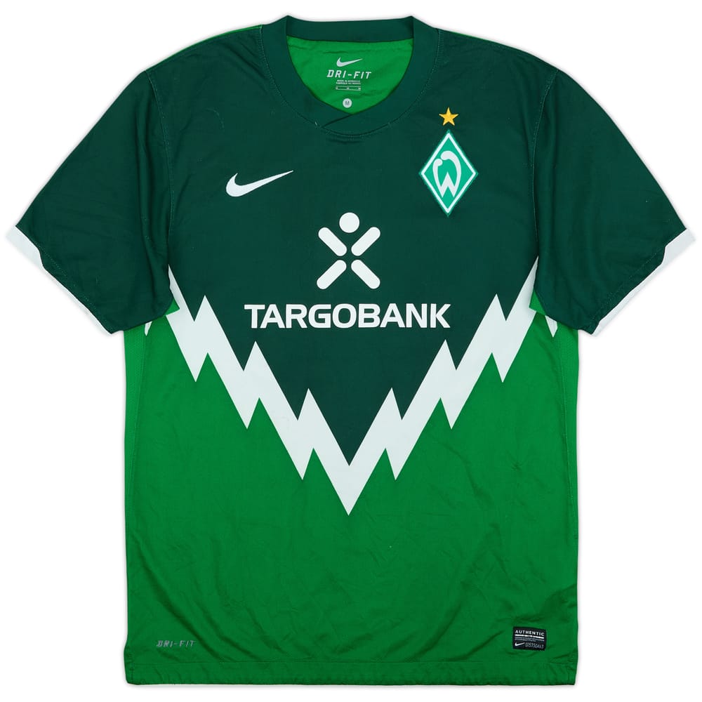 2010-11 Werder Bremen Home Shirt - 6/10 - (M)