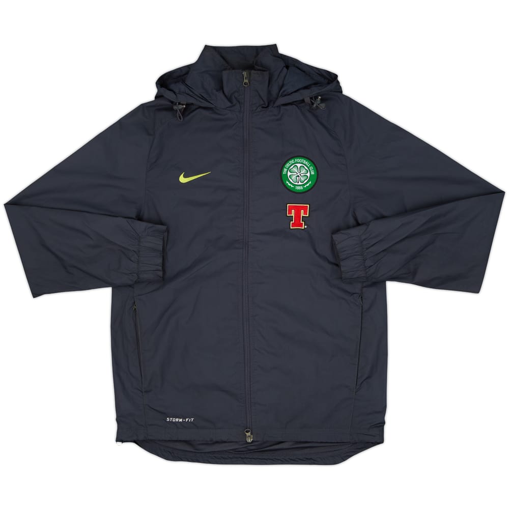 2010-11 Celtic Nike Hooded Rain Jacket - 9/10 - (S)