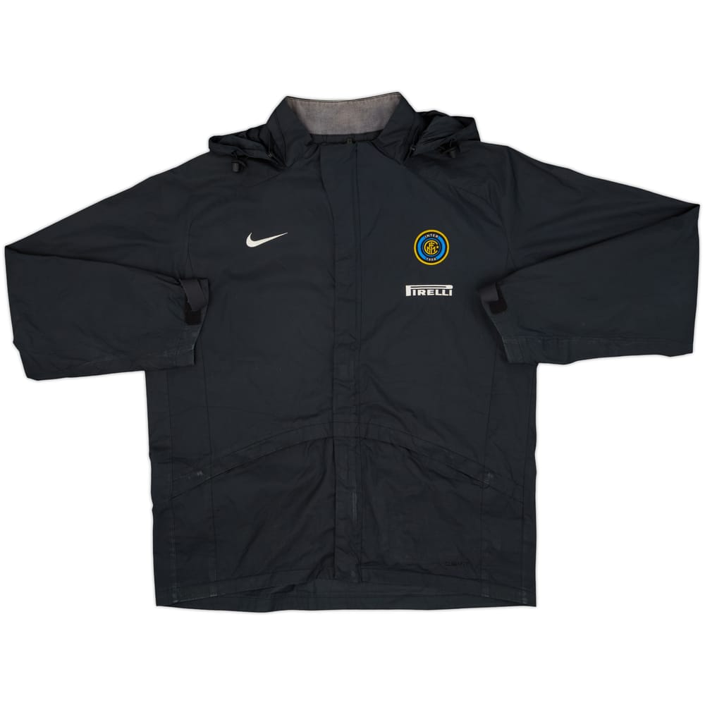 2006-07 Inter Milan Nike Hooded Rain Jacket - 8/10 - (M)