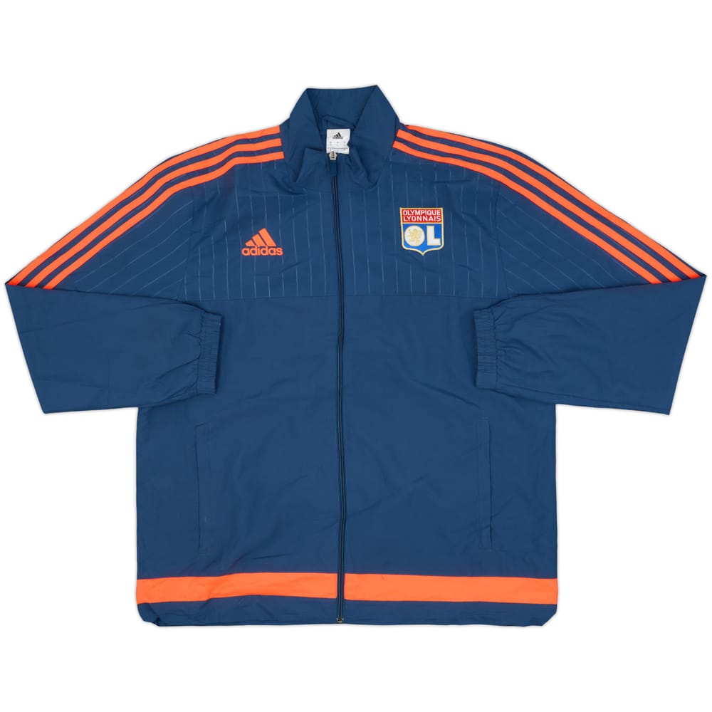2015-16 Lyon adidas Track Jacket - 7/10 - (L)