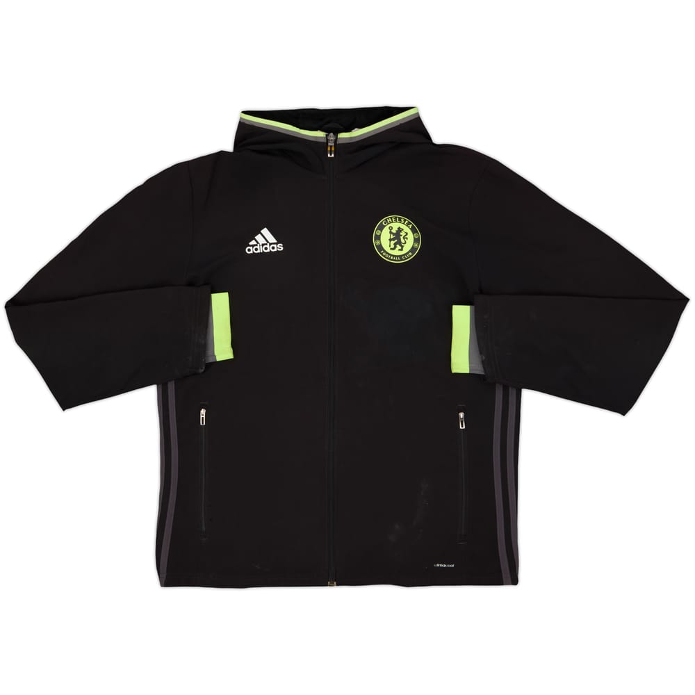 2016-17 Chelsea adidas Hooded Track Jacket - 4/10 - (M)