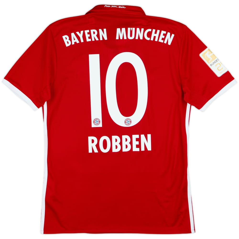 2016-17 Bayern Munich Home Shirt Robben #10 - 8/10 - (S)