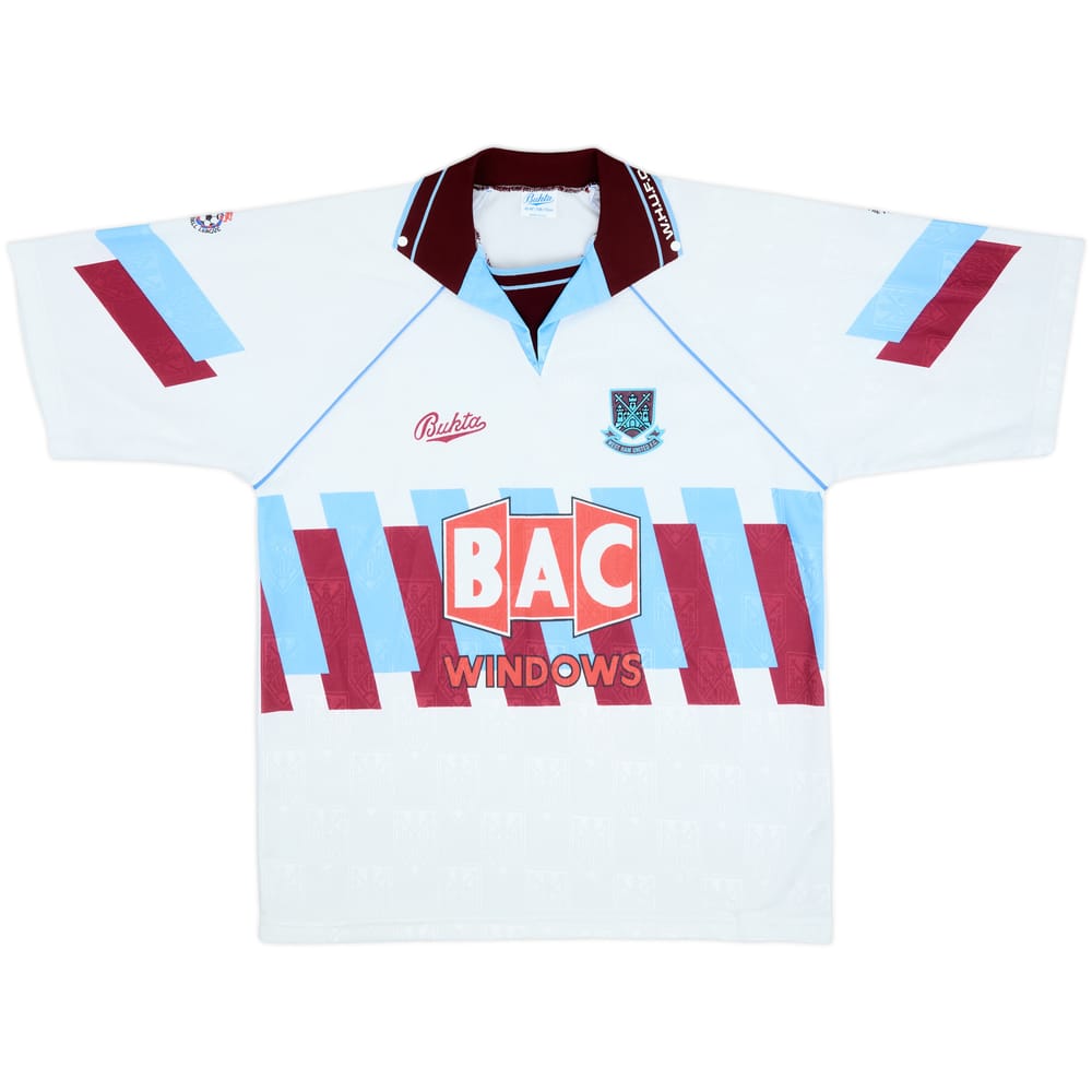1991-92 West Ham United Third Shirt - 9/10 - (L)