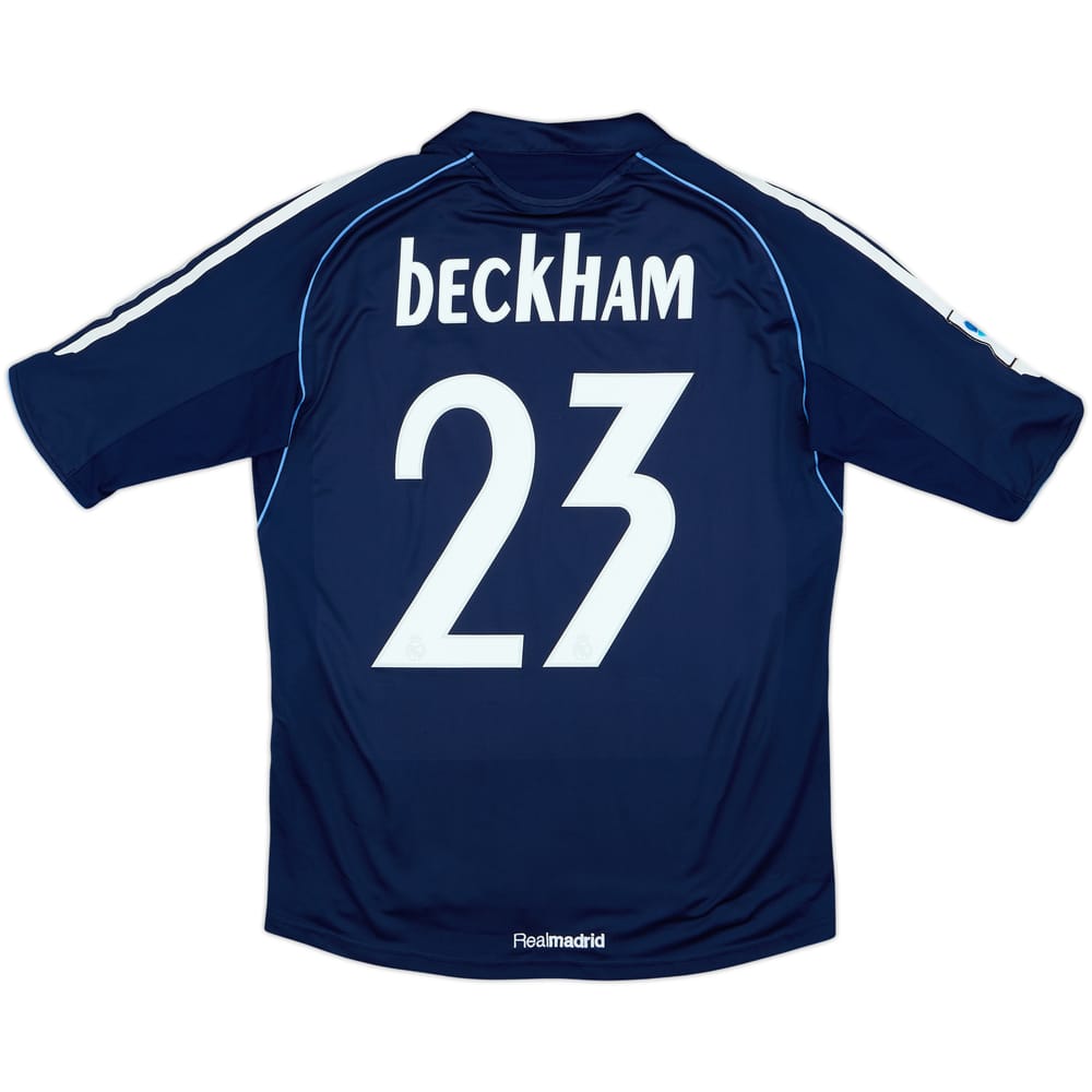 2005-06 Real Madrid Away Shirt Beckham #23 - 7/10 - (M)