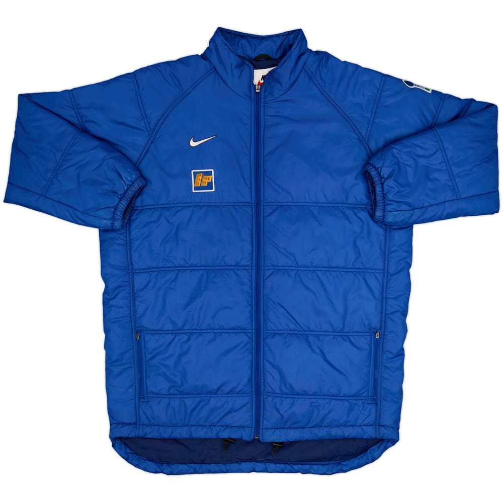 1998-99 Italy Nike Player Issue Padded Bench Coat - 9/10 - (L)