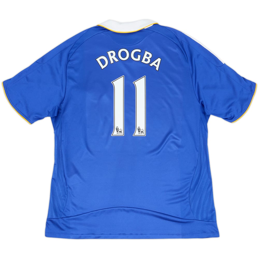 2008-09 Chelsea Home Shirt Drogba #11 - 7/10 - (XL)