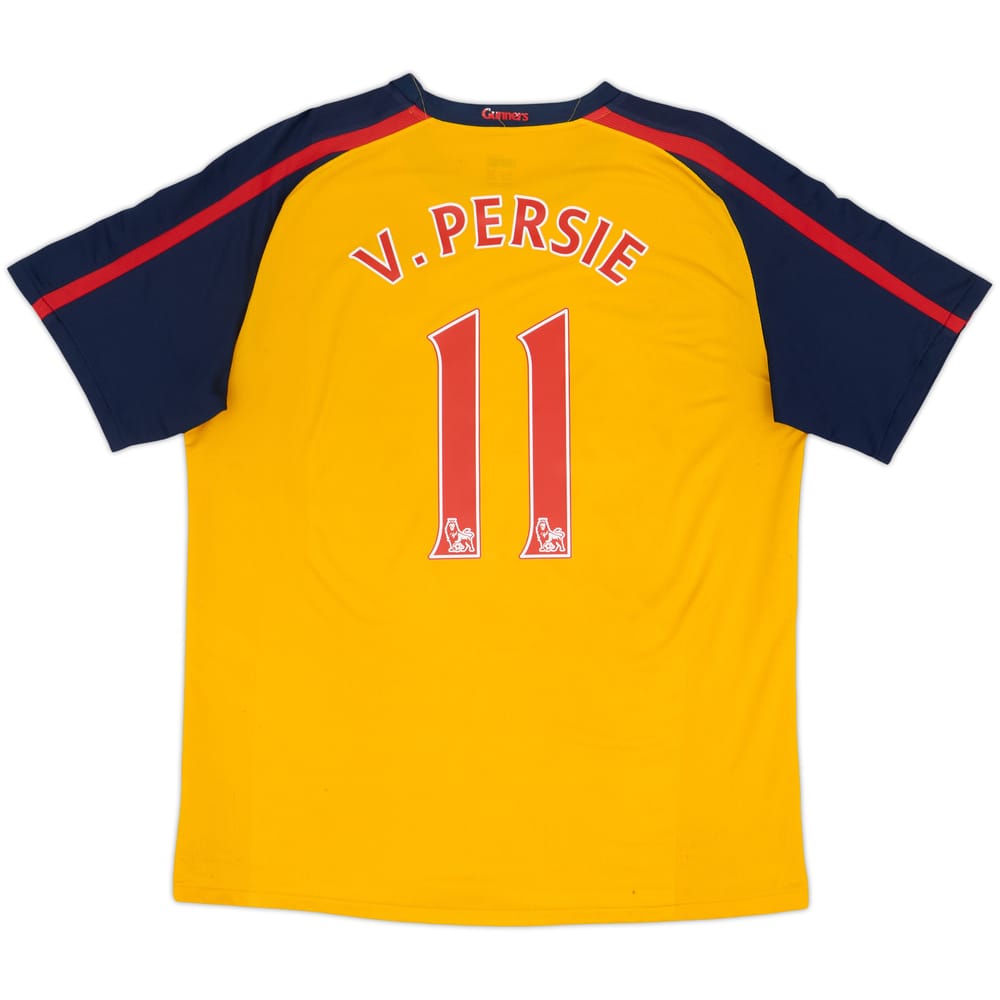 2008-09 Arsenal Away Shirt V.Persie #11 - 7/10 - (L)