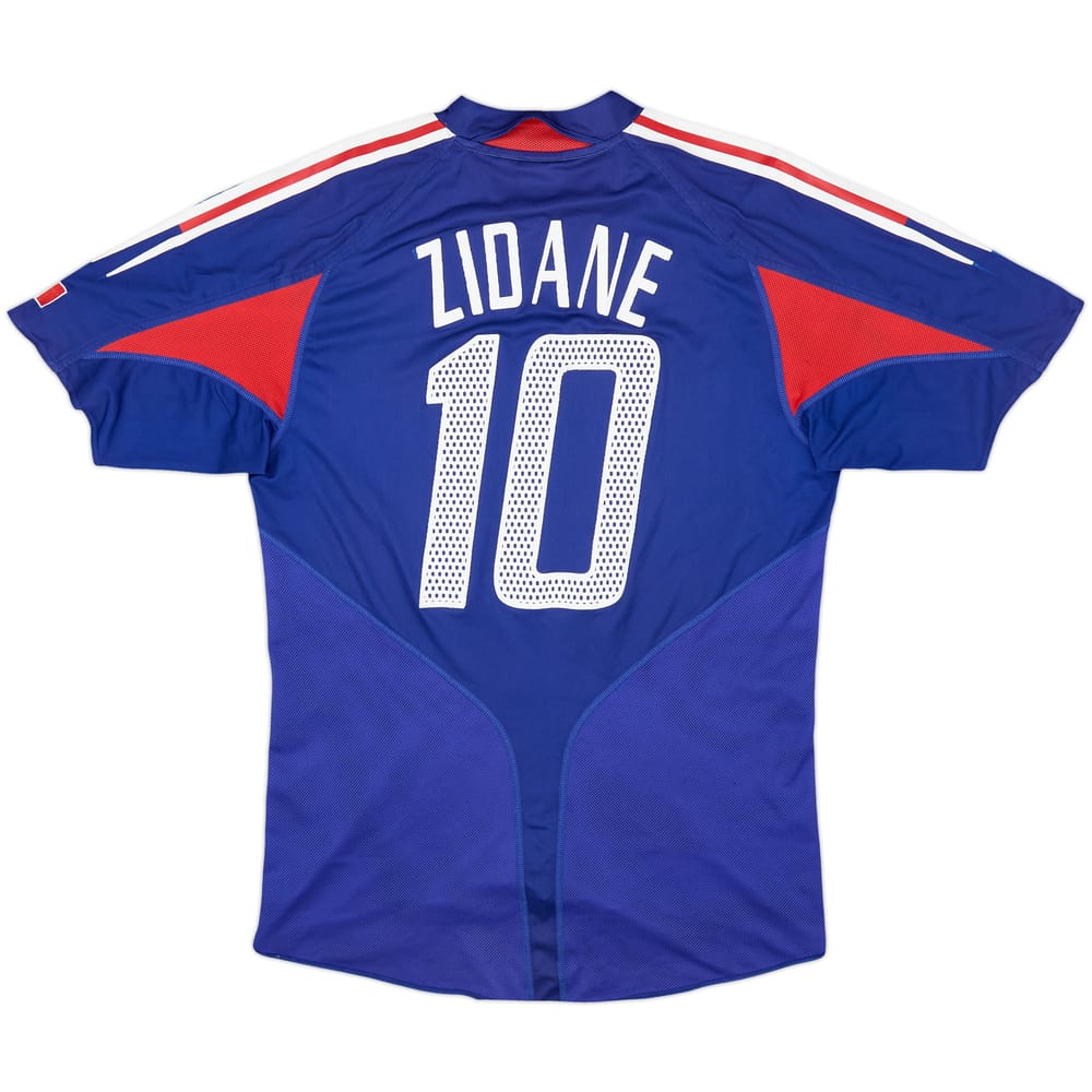 2004-06 Francia Camiseta de local Zidane #10 - 5/10 - (M)