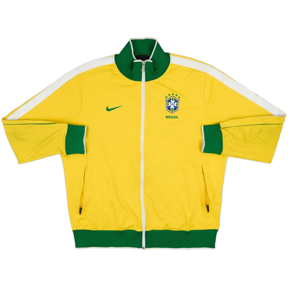 2010-11 Brazil Nike N98 Track Jacket - 5/10 - (XL)