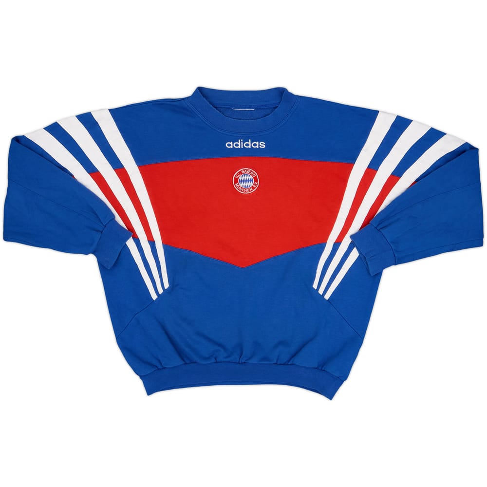 1995-96 Bayern Munich adidas Sweat Top - 8/10 - (M/L)