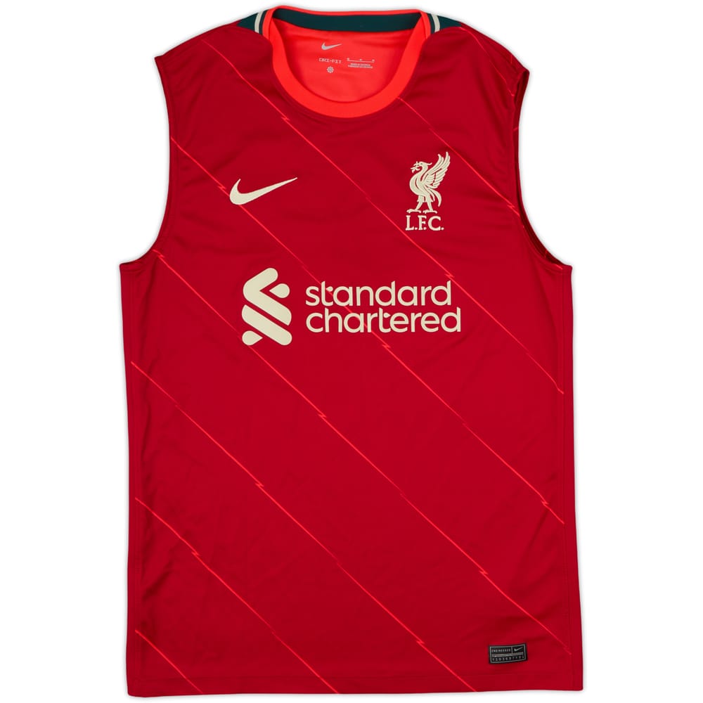 2021-22 Liverpool Nike Training Vest - 10/10 - (M)