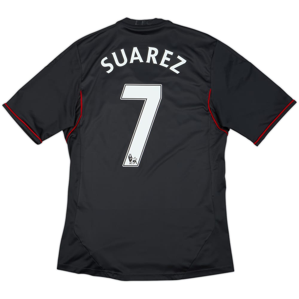 2011-12 Liverpool Away Shirt Suarez #7 - 5/10 - (S)