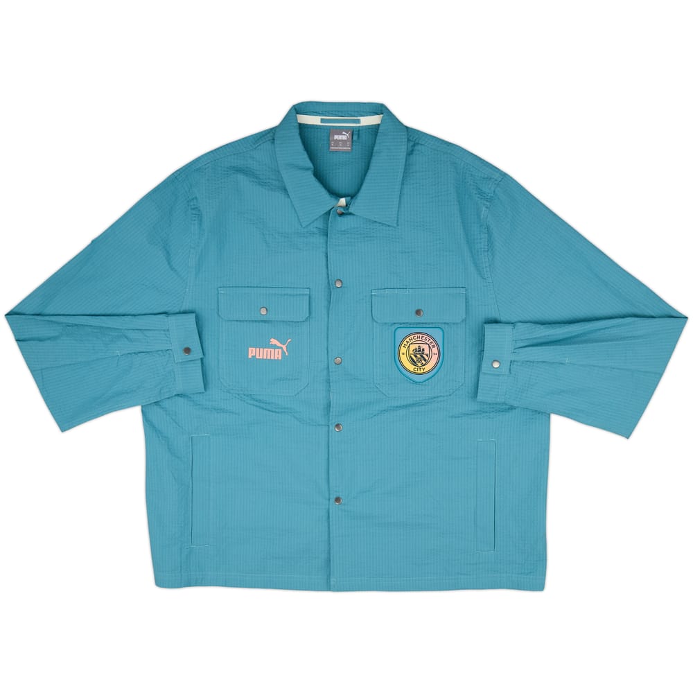2024-25 Manchester City Puma 'Definitely Maybe' Coach Jacket - 10/10 - (XL)