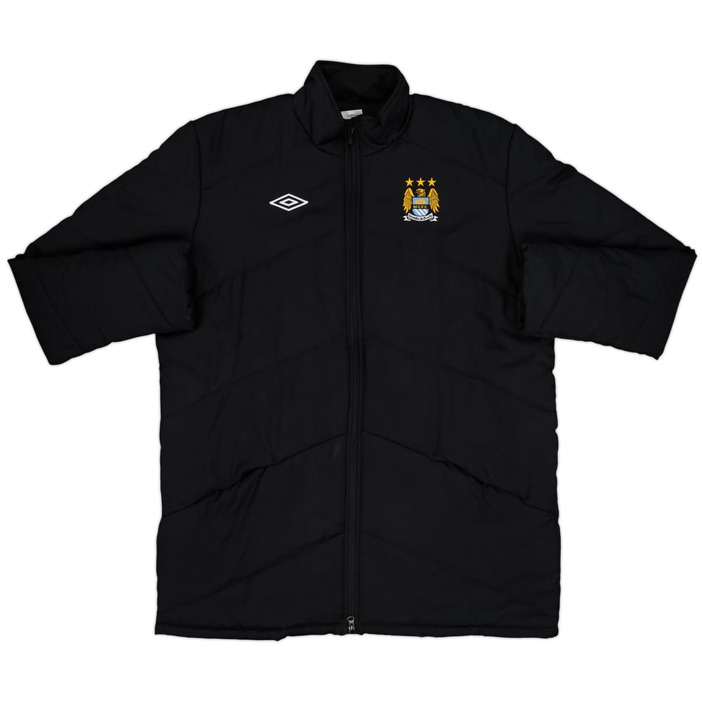 2009-10 Manchester City Umbro Padded Bench Coat - 9/10 - (XXL)
