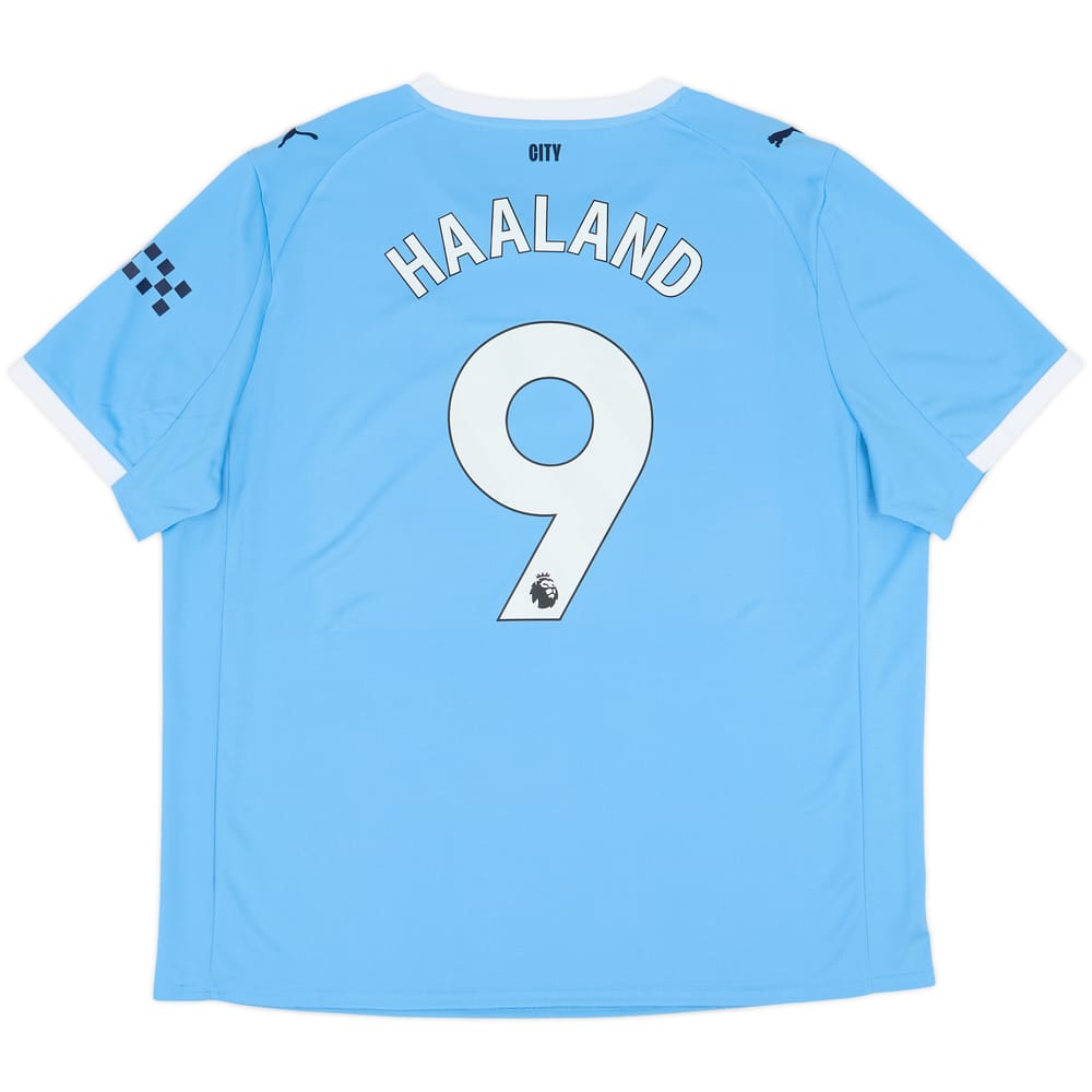2025-26 Manchester City Home Shirt Haaland #9 - 8/10 - (XXL)