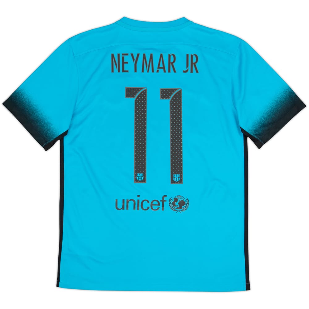 2015-16 Barcelona Third Shirt Neymar Jr #11 - 7/10 - (M)