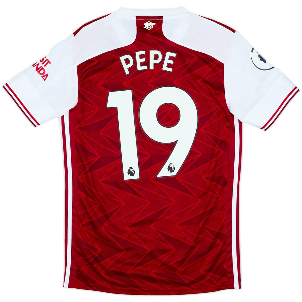 2020-21 Arsenal Home Shirt Pepe #19 - 7/10 - (S)