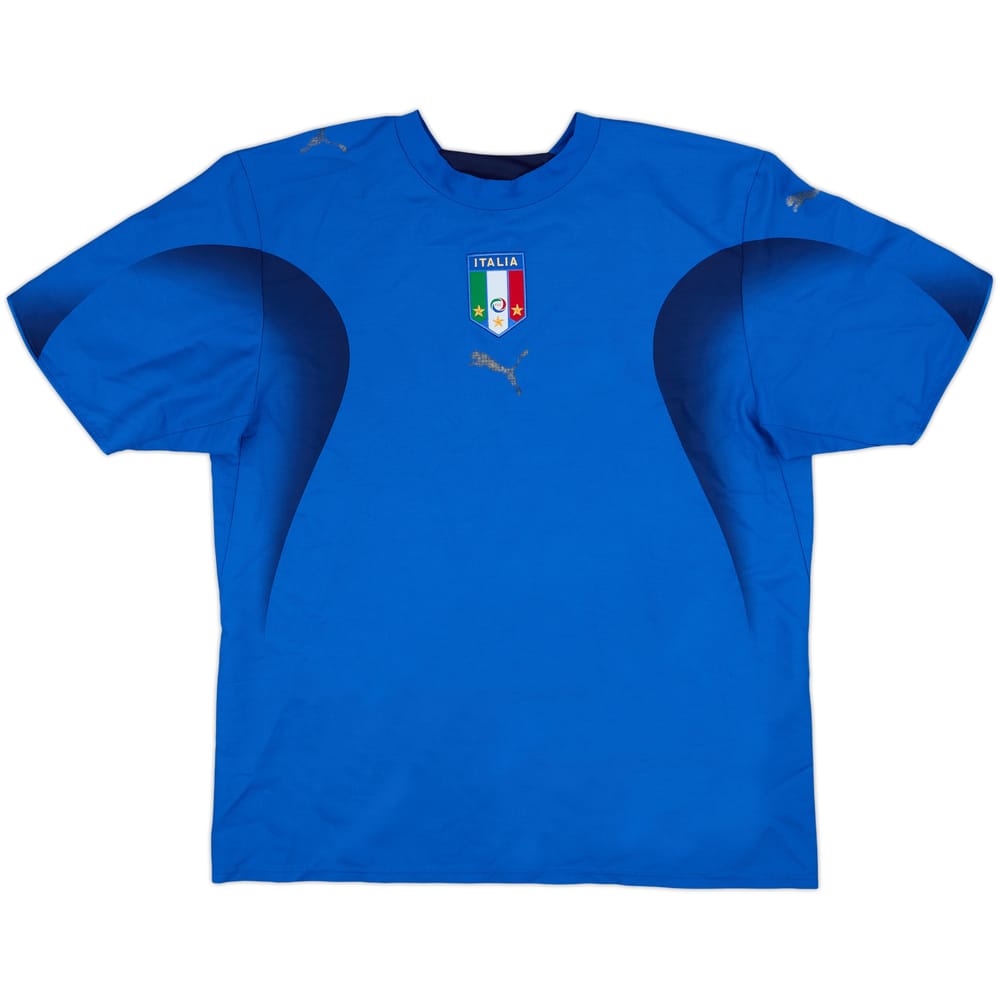 2006 Italy Home Shirt - 4/10 - (L)
