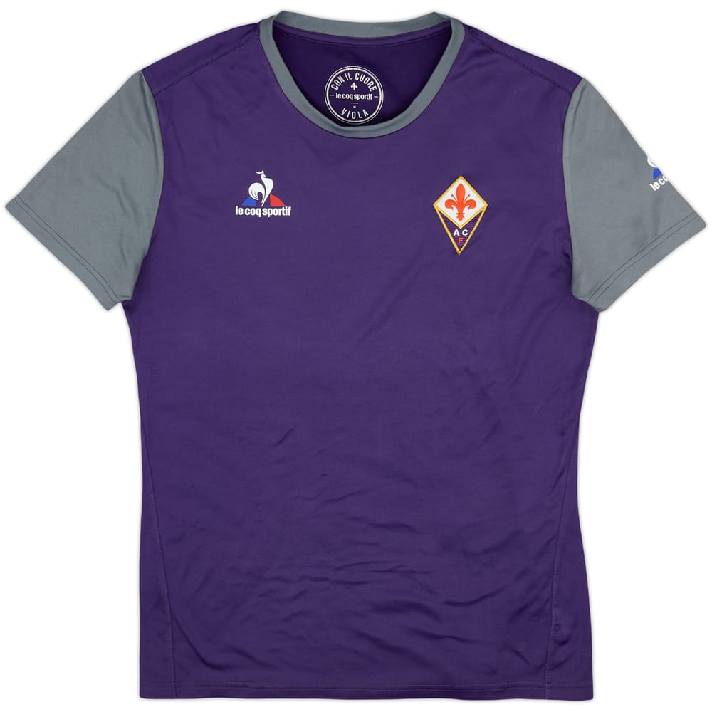 2016-17 Fiorentina Le Coq Sportif Training Shirt - 7/10 - (M)