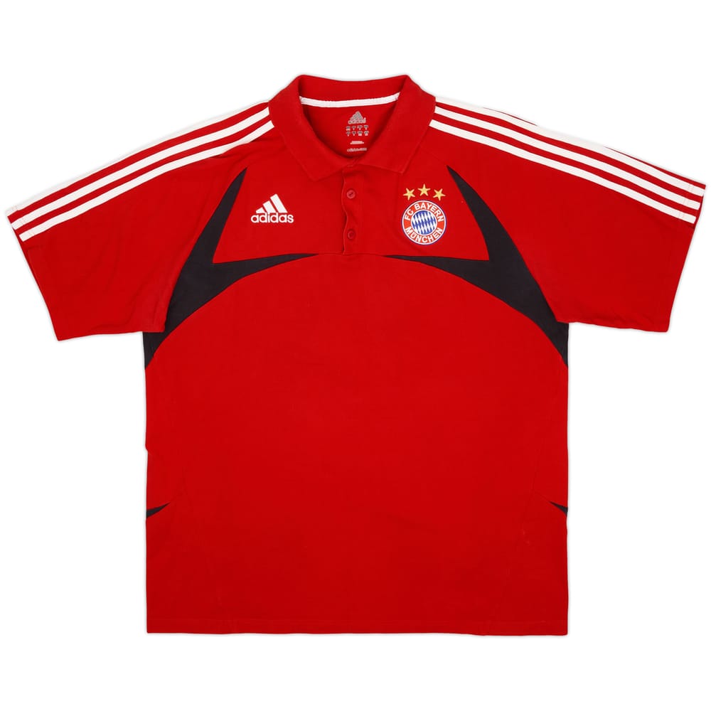 2007-08 Bayern Munich adidas Polo Shirt - 8/10 - (L)