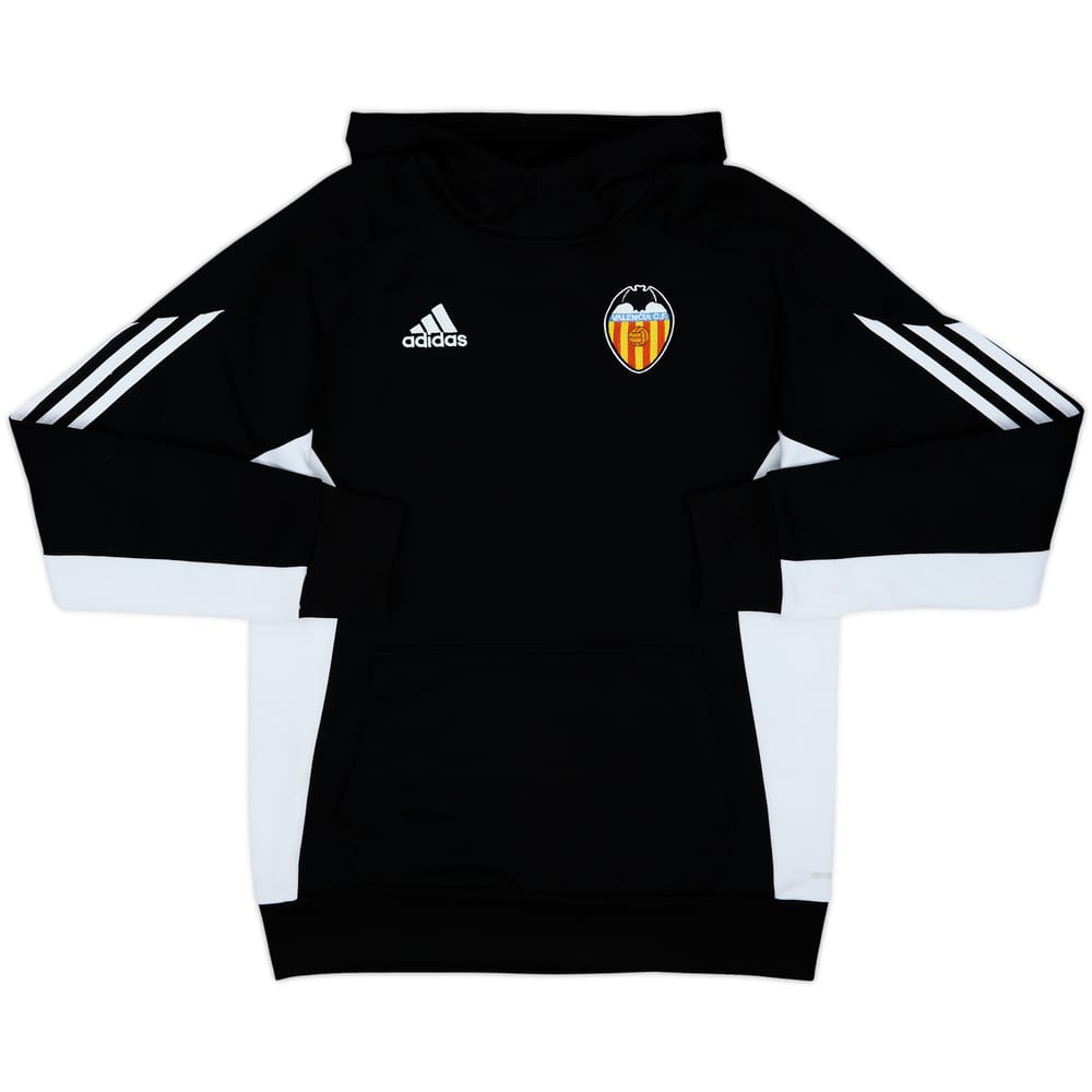 2017-18 Valencia adidas Hooded Top - 6/10 - (S)