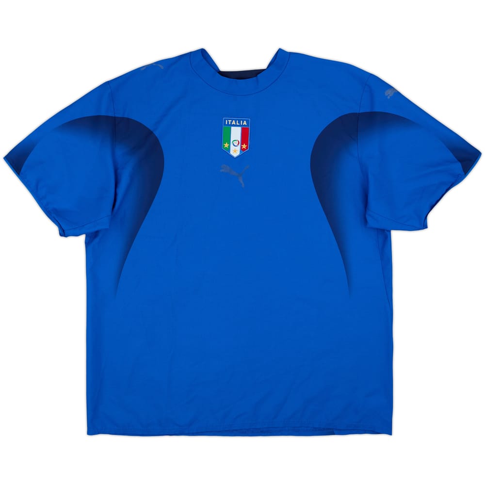 2006 Italy Home Shirt - 4/10 - (XL)