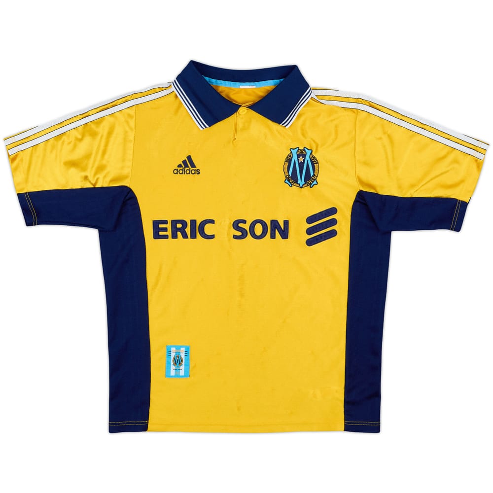 1998-99 Olympique Marseille Third Shirt - 4/10 - (XL.Boys)