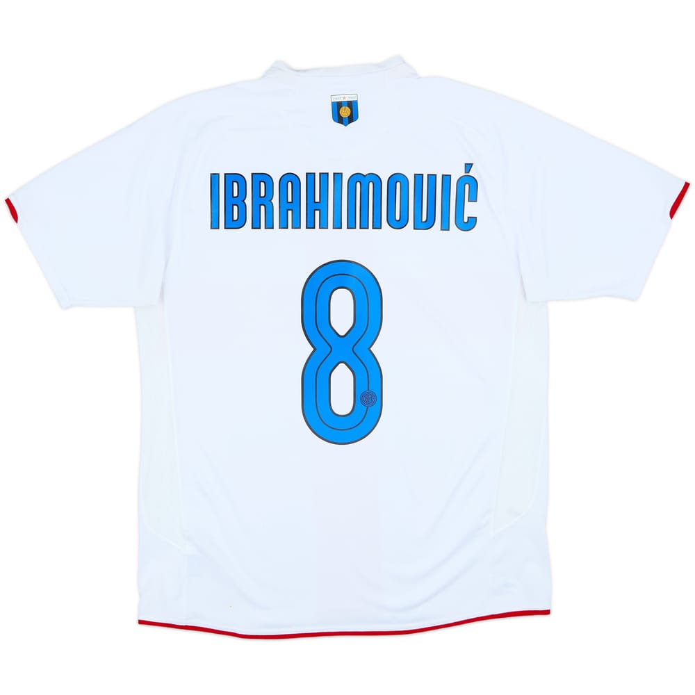 2007-08 Inter Milan Centenary Away Shirt Ibrahimovic #8 - 6/10 - (L)