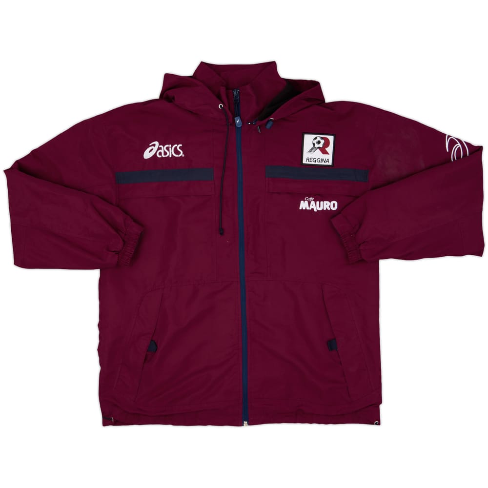 2002-03 Reggina Asics Hooded Track Jacket - 8/10 - (XL)