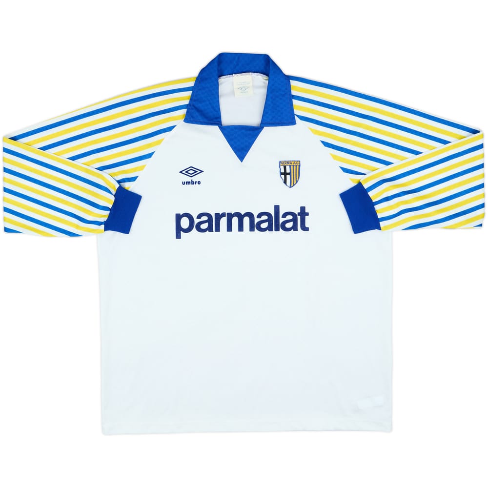 1989-90 Parma Home L/S Shirt - 8/10 - (XL)