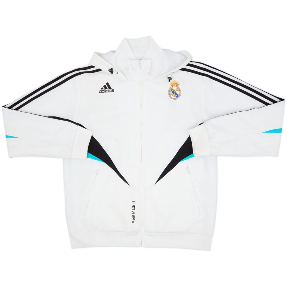 2008-09 Real Madrid adidas Hooded Track Jacket - 6/10 - (M/L)