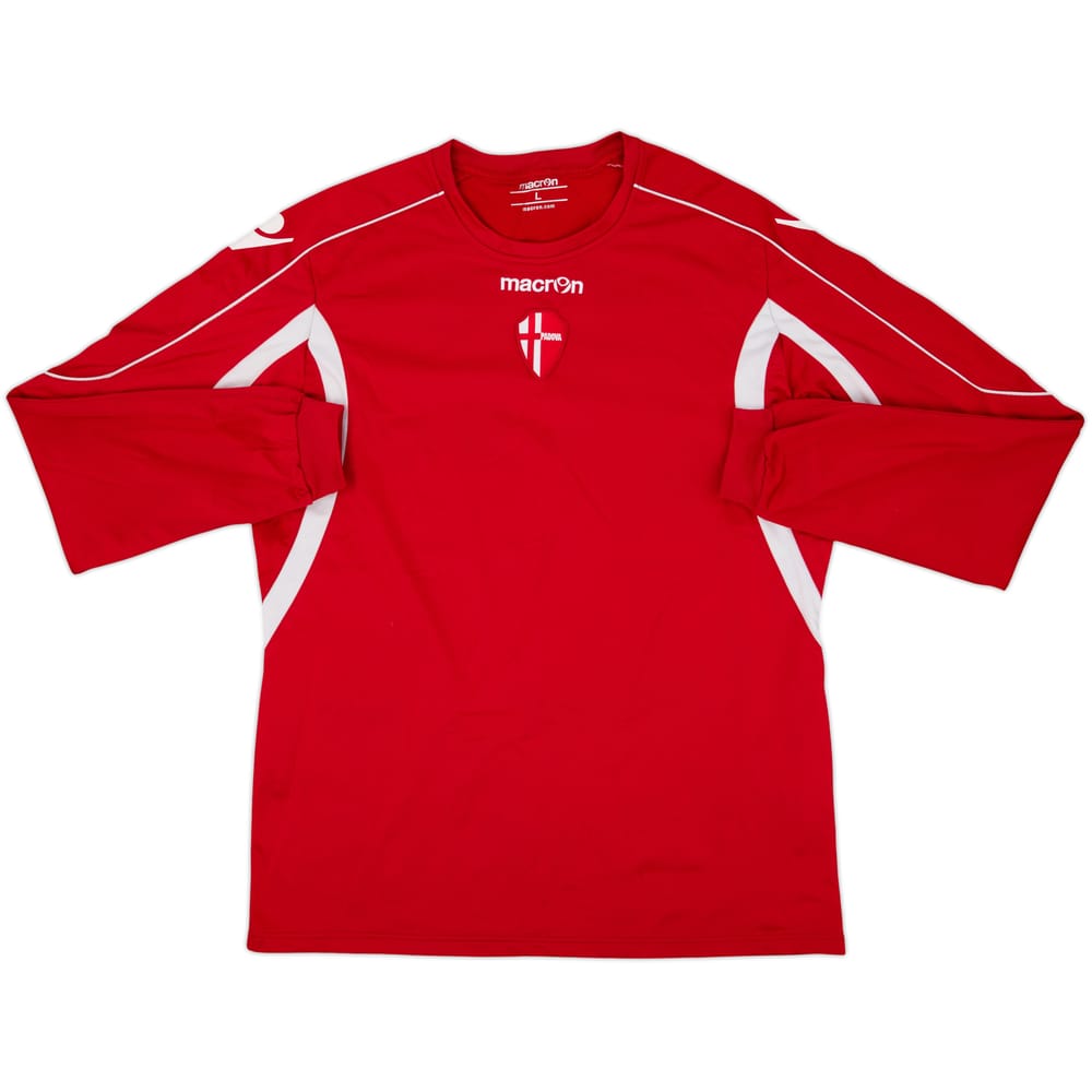 2013-14 Padova Macron 1/4 Zip Training Top - 10/10 - (L)