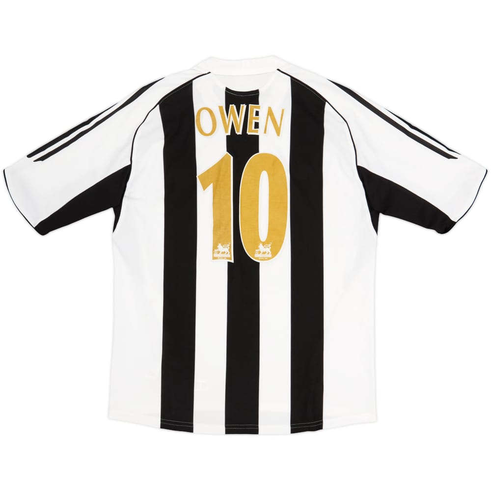 2005-07 Newcastle Home Shirt Owen #10 - 6/10 - (M)