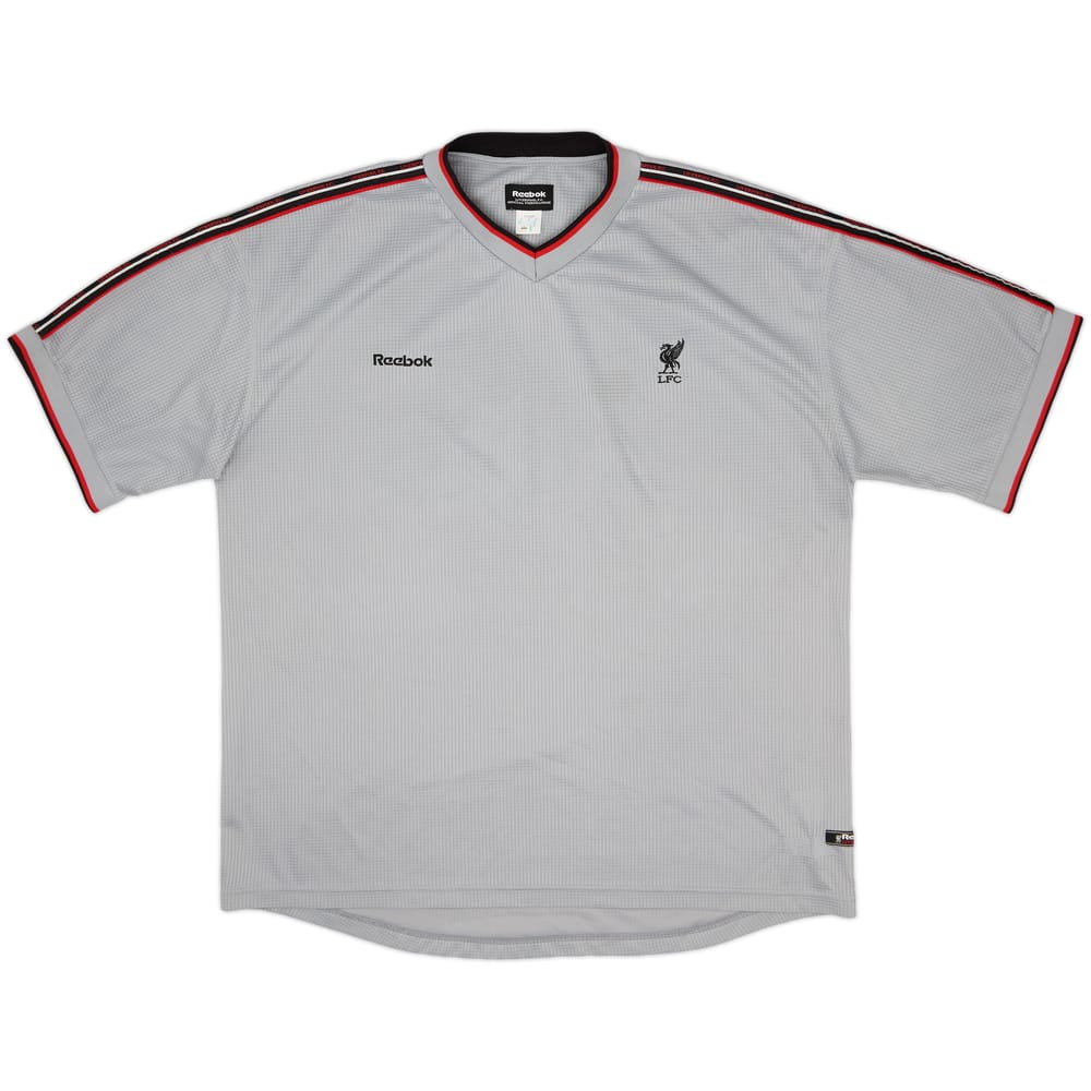 2002-03 Liverpool Reebok Training Shirt - 9/10 - (XL)