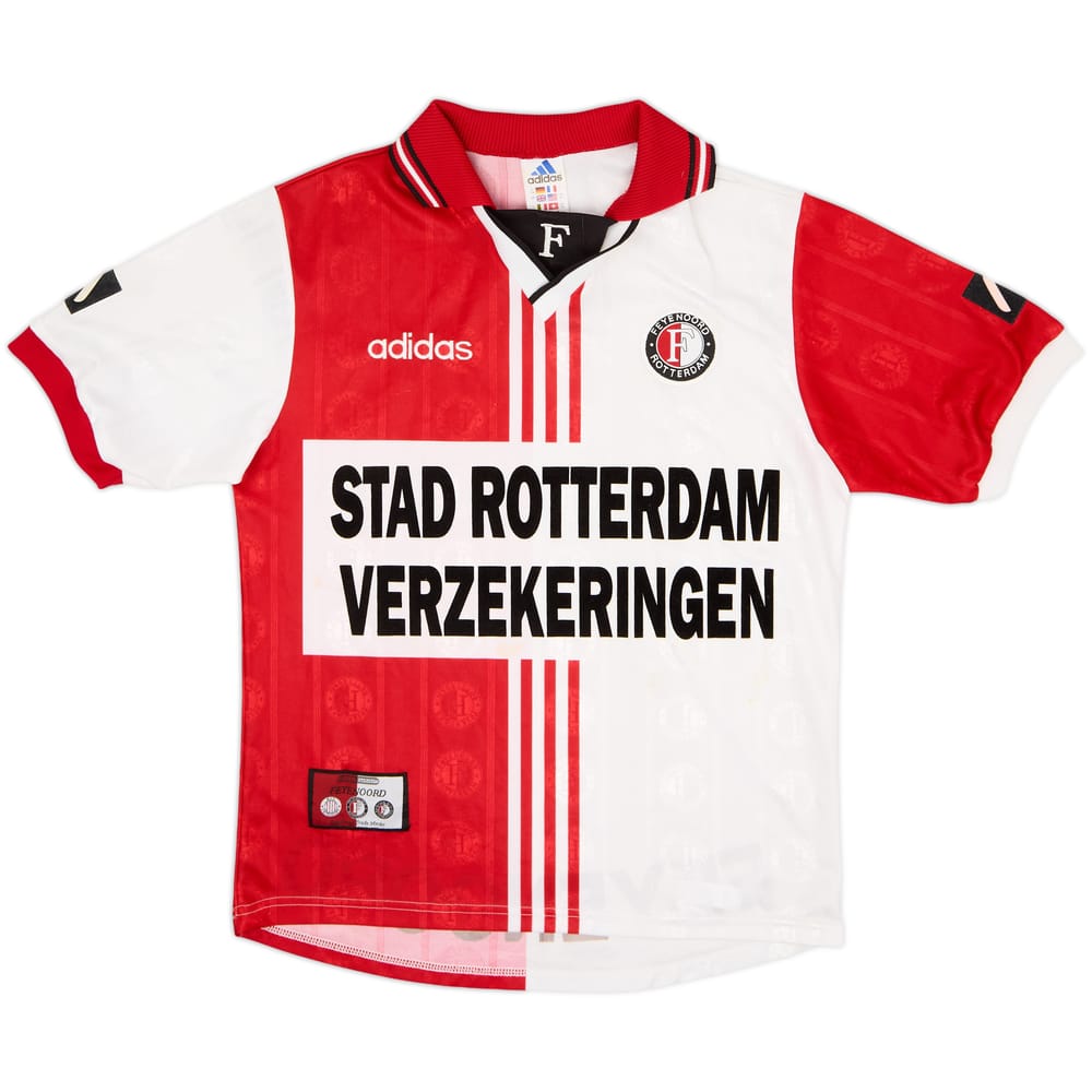 1997-98 Feyenoord Home Shirt - 6/10 - (XL.Boys)