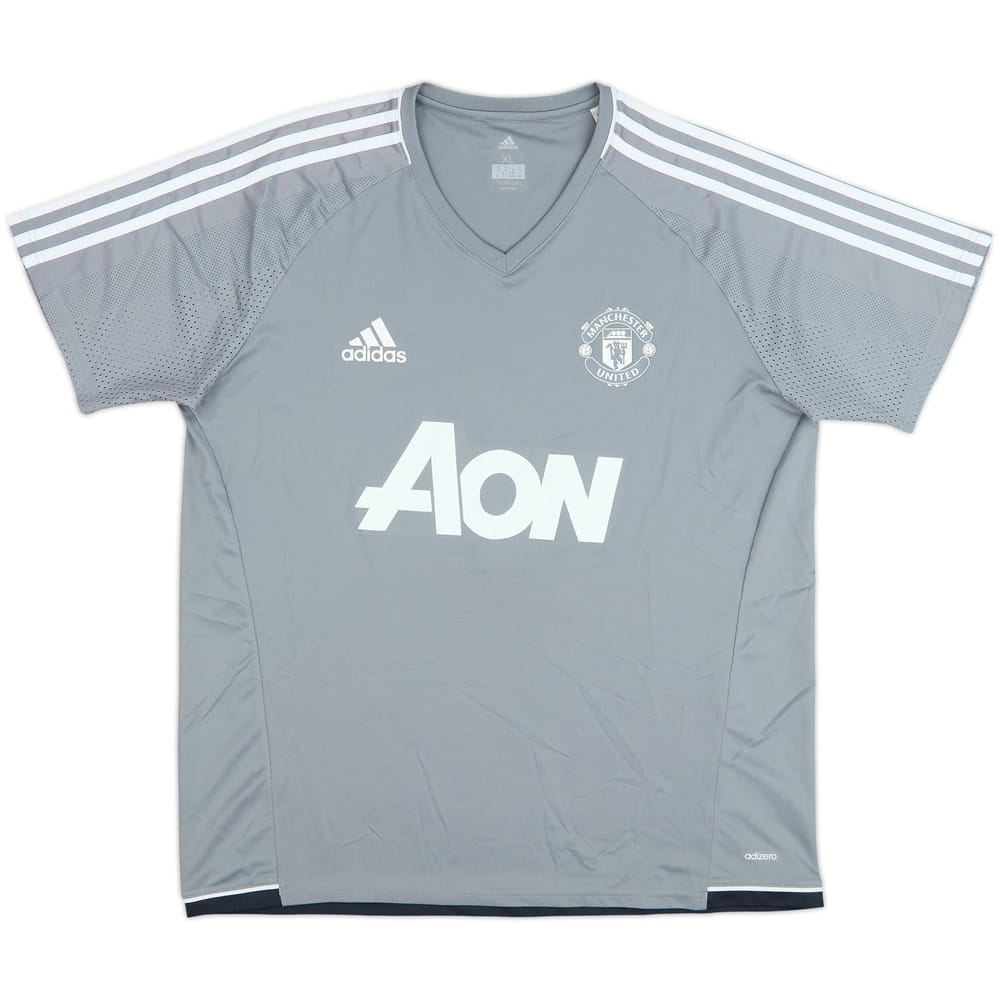 2017-18 Manchester United adidas Training Shirt - 10/10 - (XL)