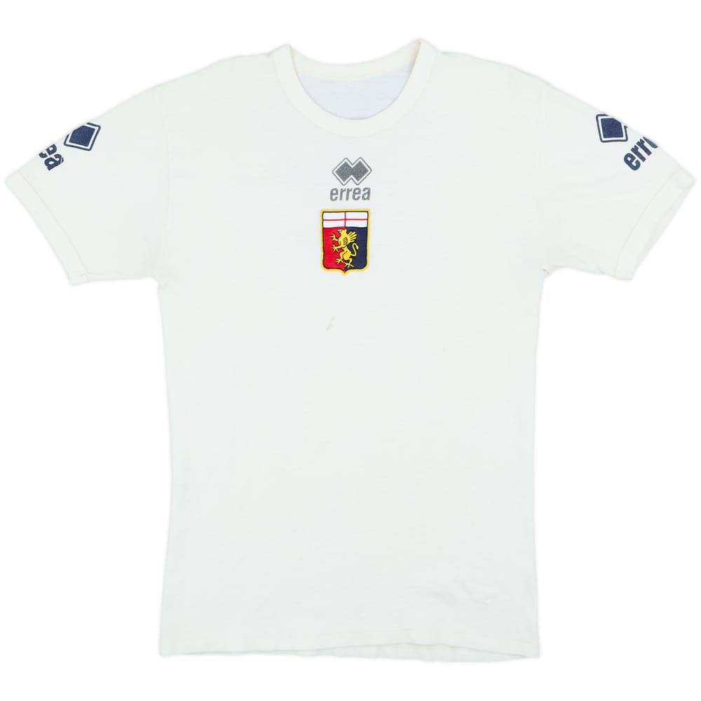 2005-06 Genoa Errea Cotton Tee - 4/10 - (S)