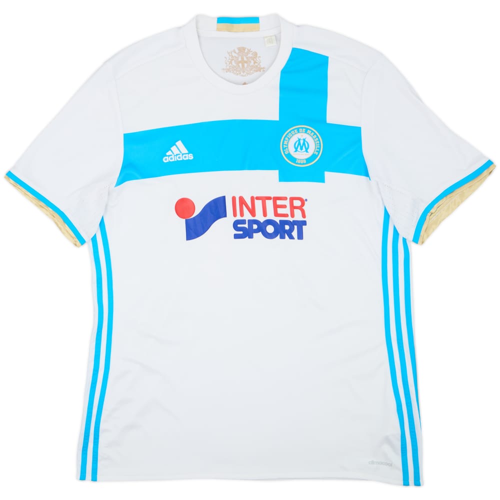 2016-17 Olympique Marseille Home Shirt - 7/10 - (XL)