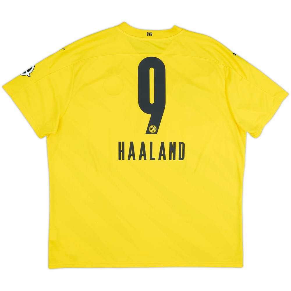 2020-21 Borussia Dortmund Home Shirt Haaland #9 - 5/10 - (3XL)