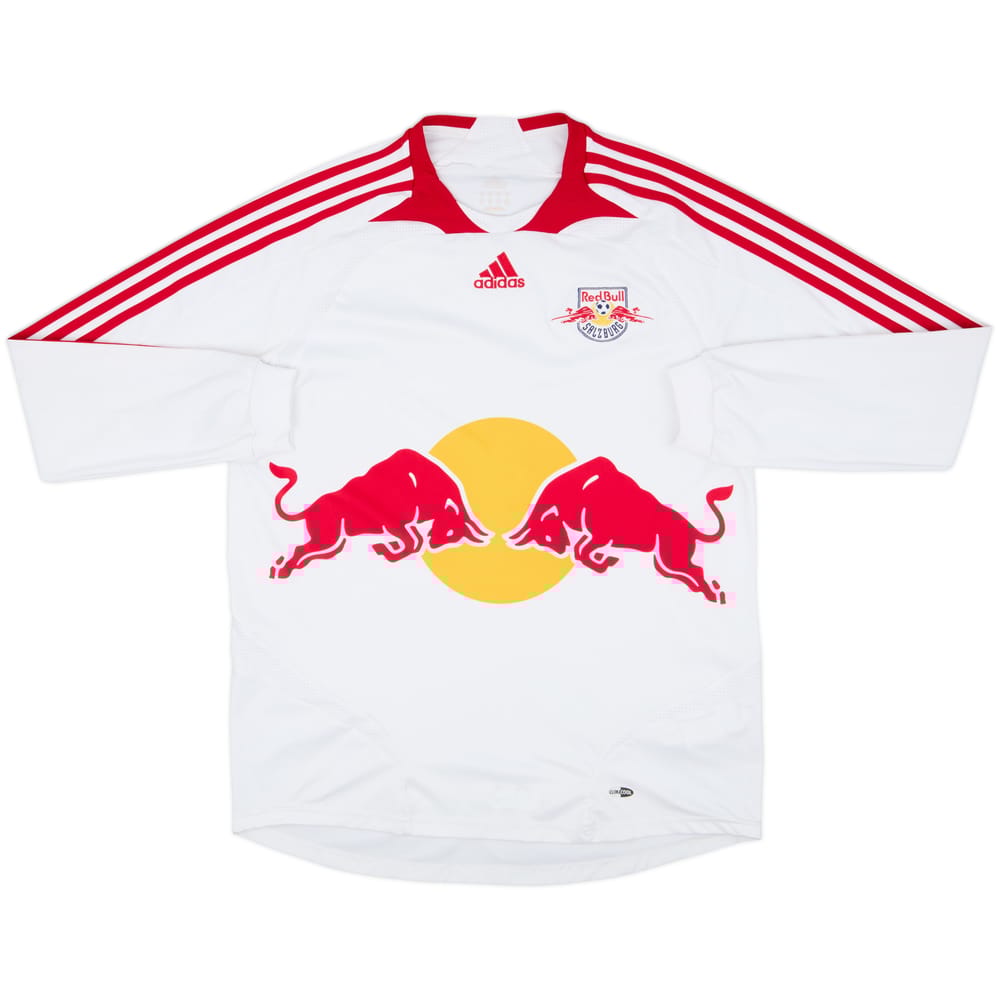 2007-08 Red Bull Salzburg Home L/S Shirt - 7/10 - (M)