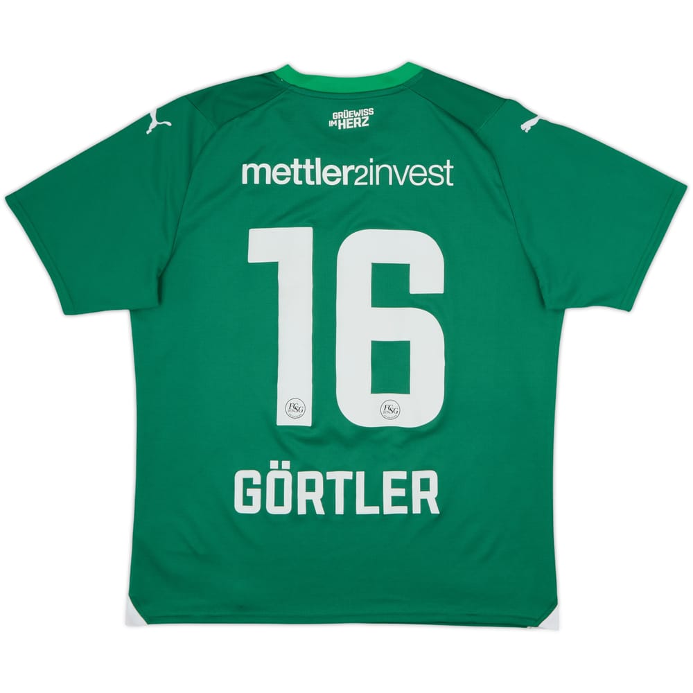 2023-24 St Gallen Home Shirt Gortler #16 - 9/10 - (L)