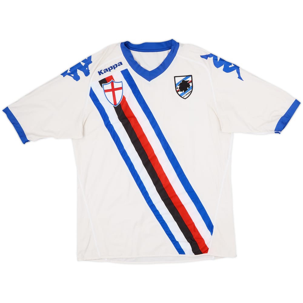 2010-11 Sampdoria Away Shirt - 6/10 - (XL)