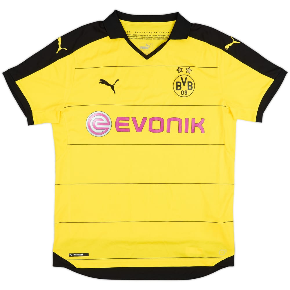 2015-16 Borussia Dortmund Home Shirt - 8/10 - (L)
